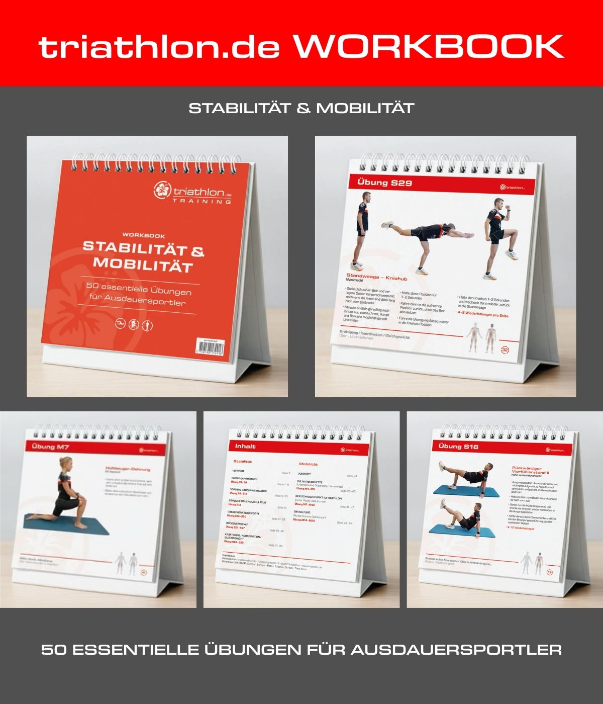 Darstellungen des triathlon.de Workbooks.