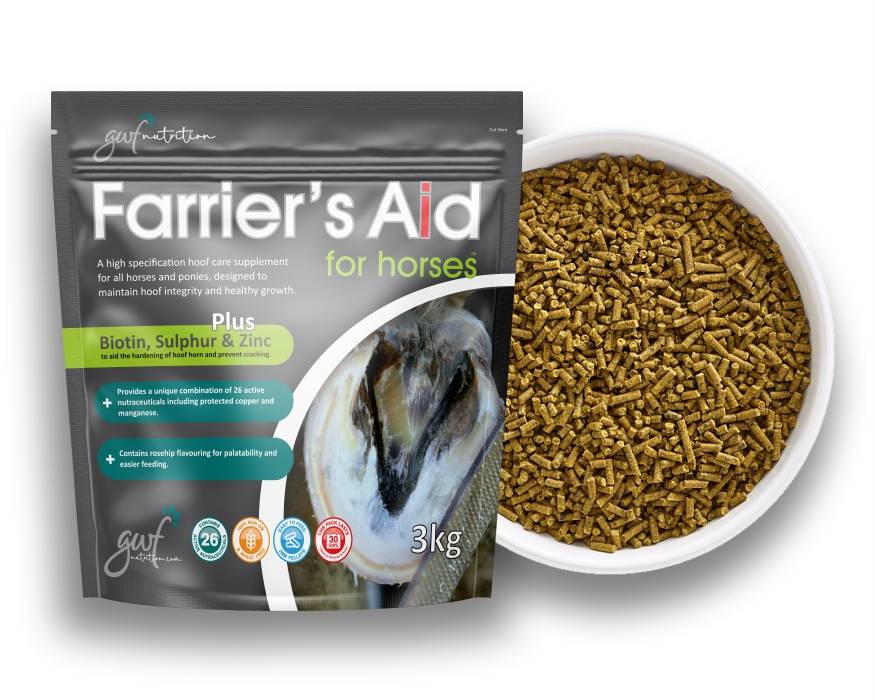 Farrier's Aid for Horses with pellets