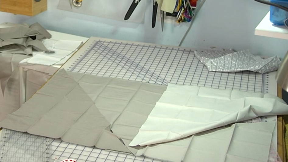 Cut your fabrics on a cutting mat