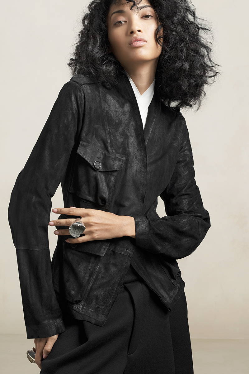 Cardigan Safari Jacket