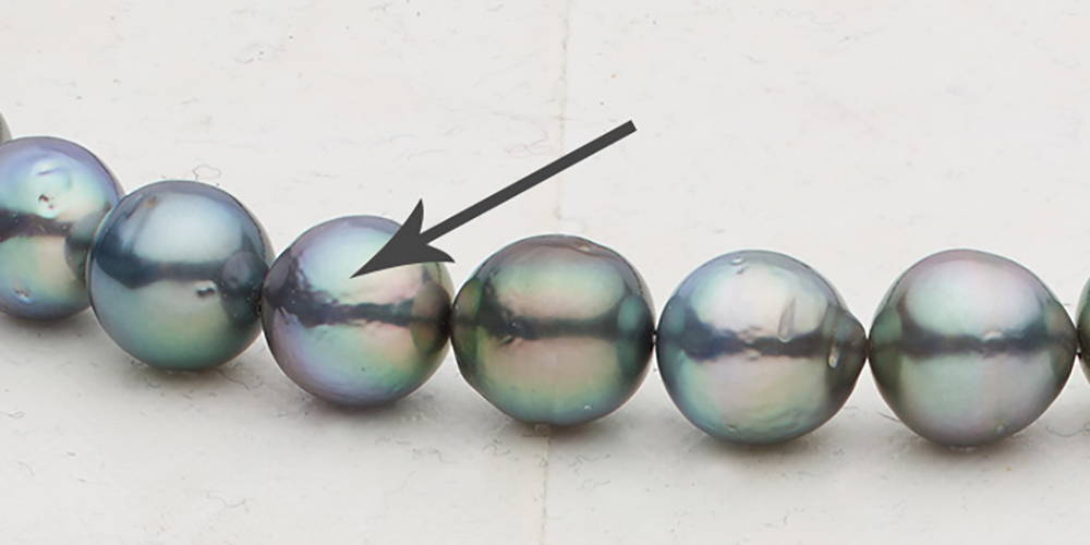 Tahitian Pearl Inclusions: What is Mottling?