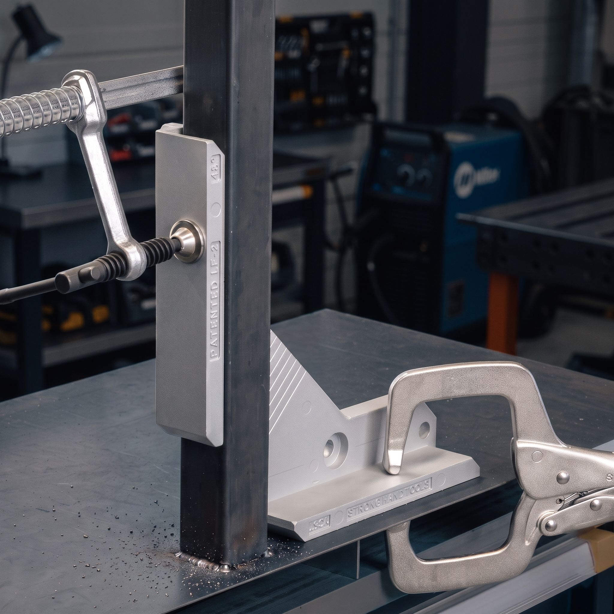 Aluminum 90º Tru-Angle Fixture Weld Jig – Strong Hand Tools
