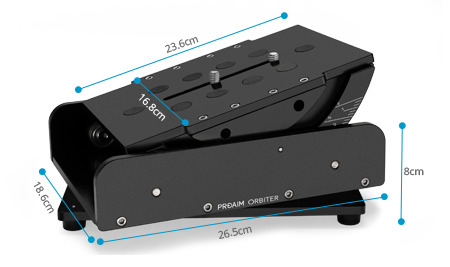 Proaim Orbiter Pan & Tilt Video Tripod Head for Heavy Cameras