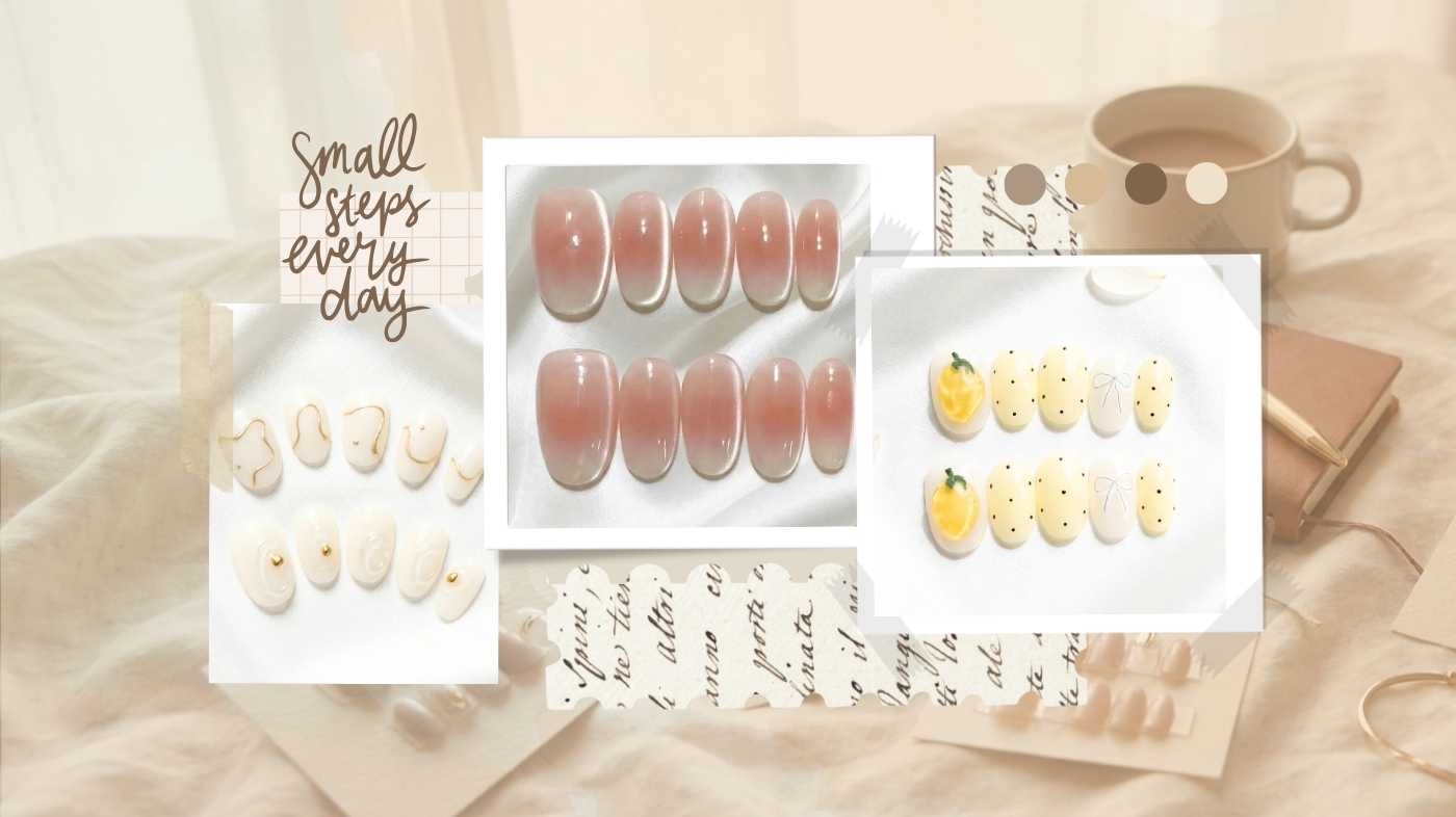 Editorial visual for the section: Best Press-On Nails for Students and Social Events