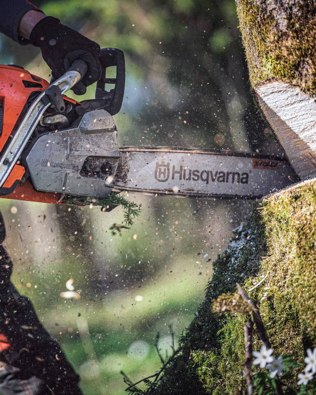 Husqvarna Professional <br> Tree Care Solutions Now available at Sherrilltree
