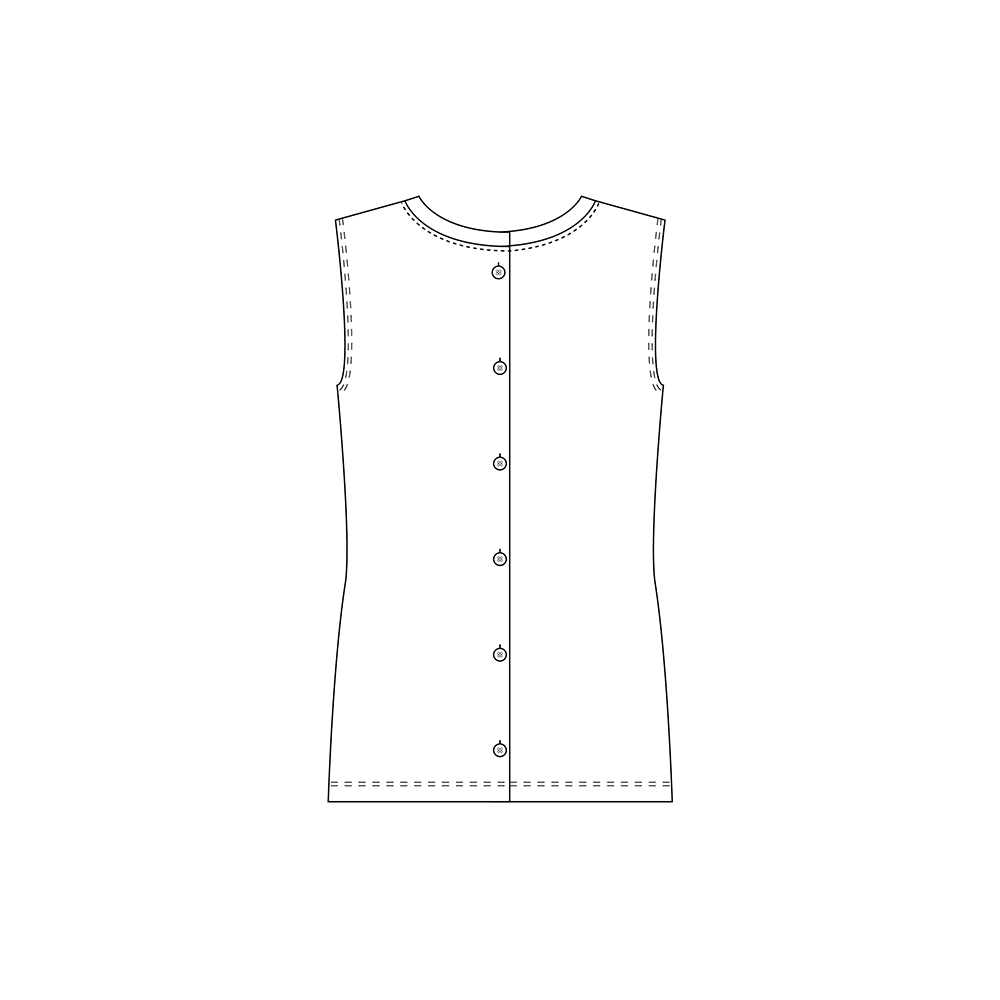 Mockup of Miik design contest submission of a vest
