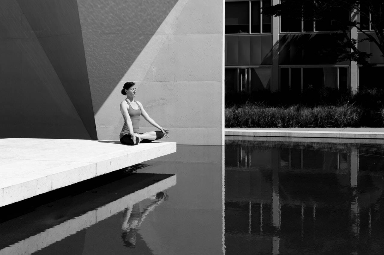 Woman Doing Yoga