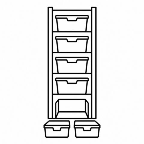 Vertical Storage For Restock Buffer icon