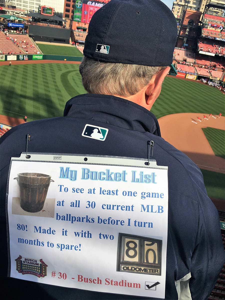 ballpark bucket list