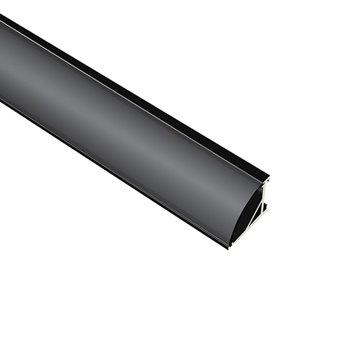 A metallic cylindrical object with a gradient finish.