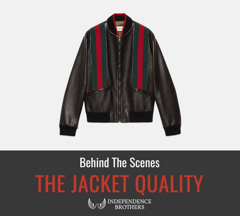 Gucci Leather Jacket Review - Independence Brothers