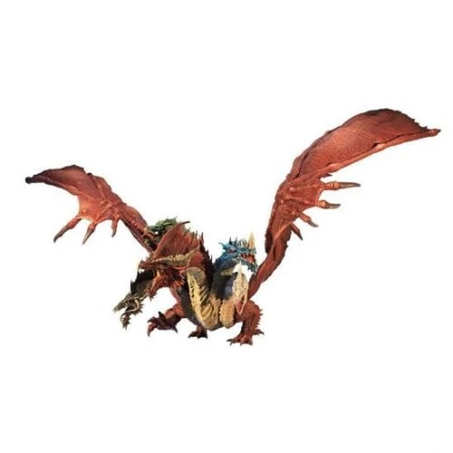 D&D Icons of the Realms - Gargantuan Tiamat - A red dragon with large wings and claws, poised to take flight.