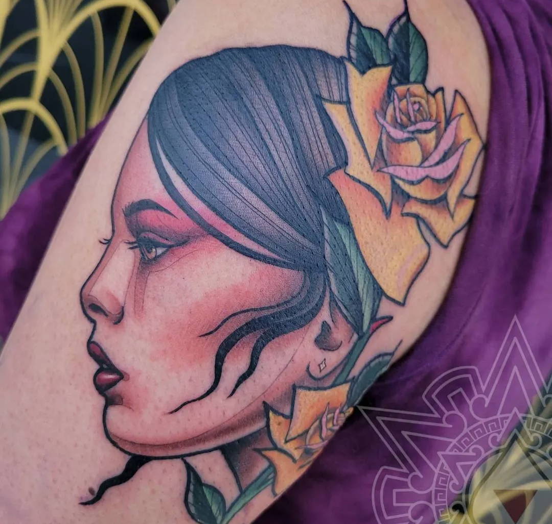 Tattoo by Richard Casarez, San Antonio, TX