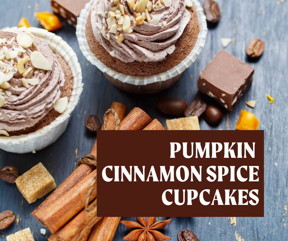 Pumpkin Cinnamon Spice Cupcakes