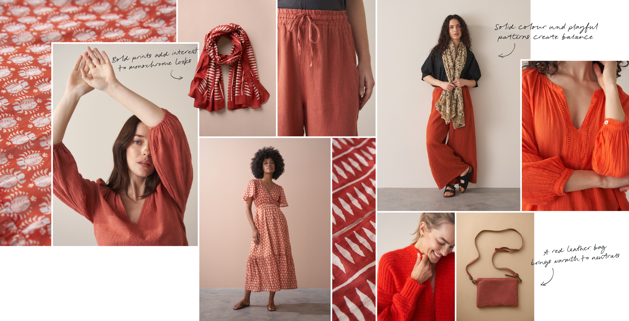 Dopamine dressing red moodboard