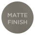 Slate matte finish color swatch