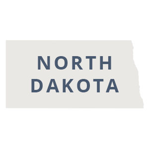 North Dakota Silhouette