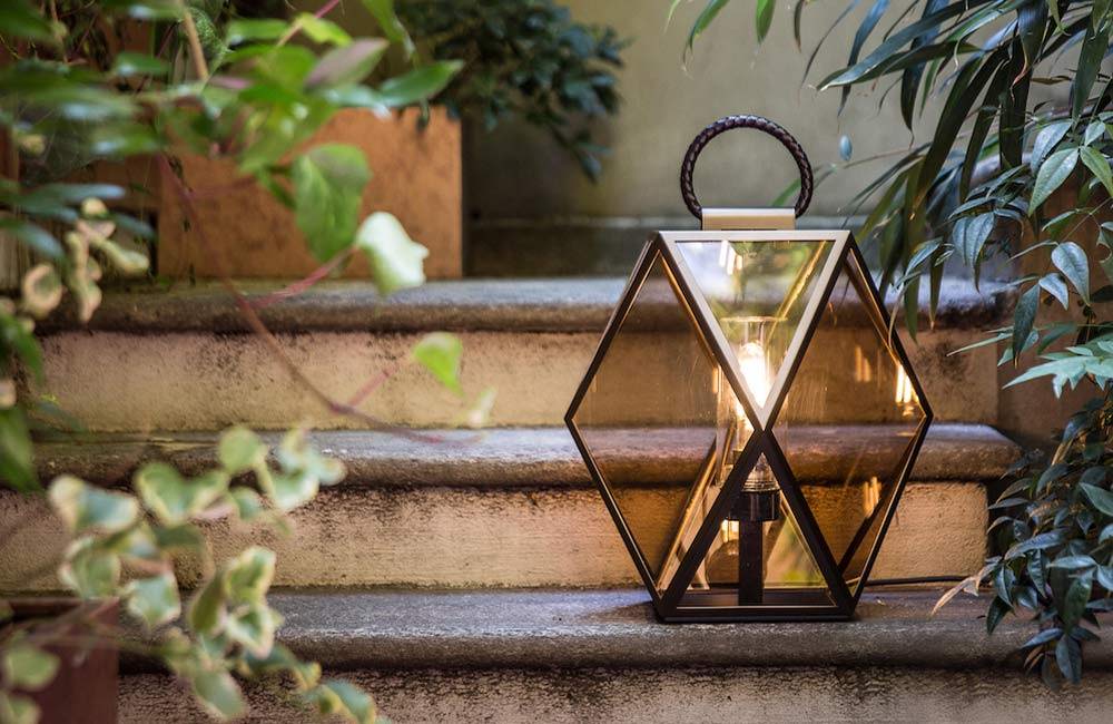 Muse Lantern Outdoor Floor Lamp