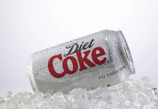 Ice cold Diet Coke