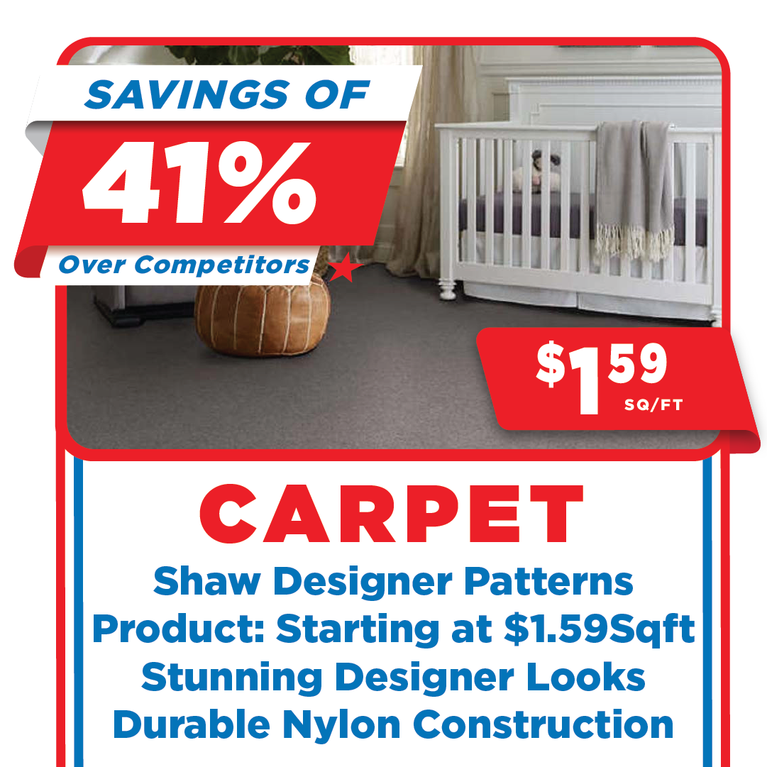 Shaw Designer Carpet - Memorial Day