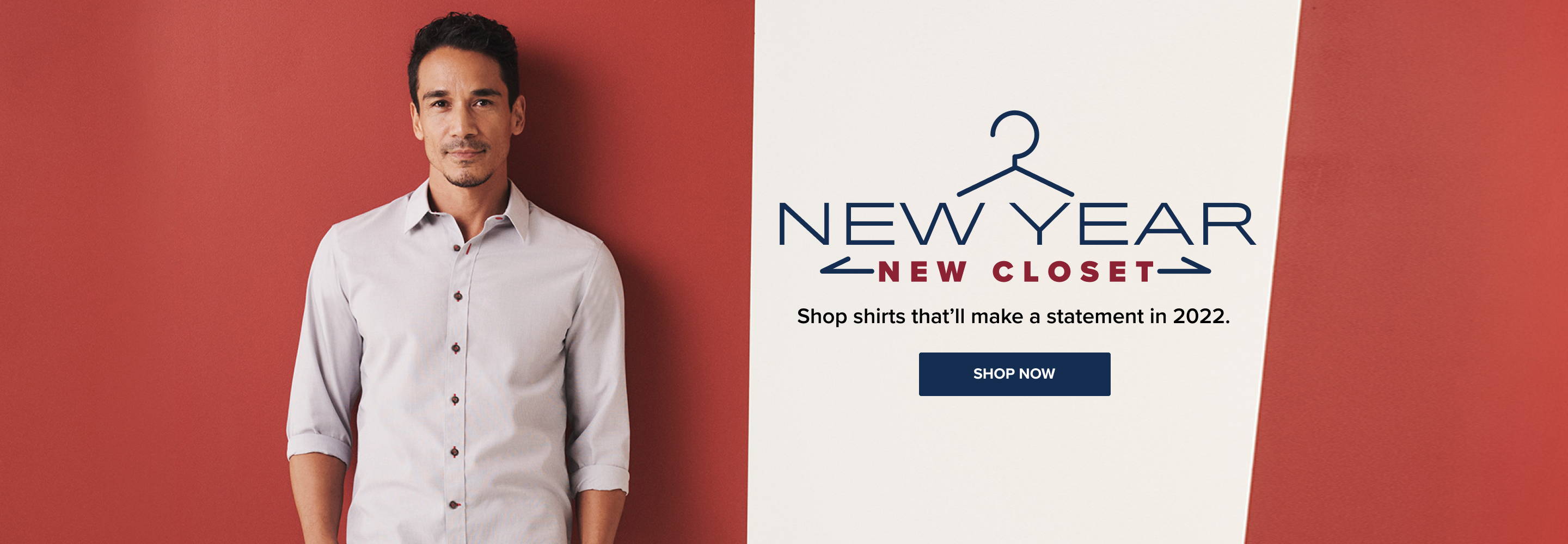 New year new closet. Shop shirts that'll make a statement in 2022