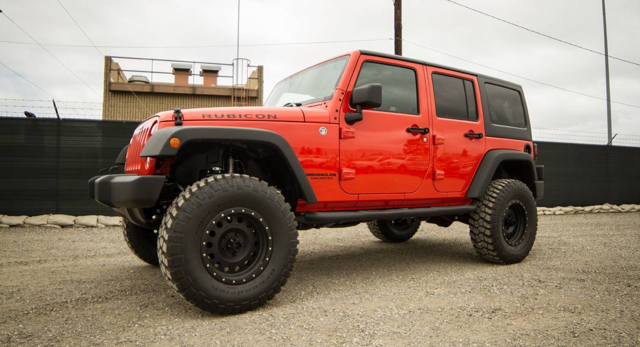 METHOD 307 Wheels on a Red Jeep