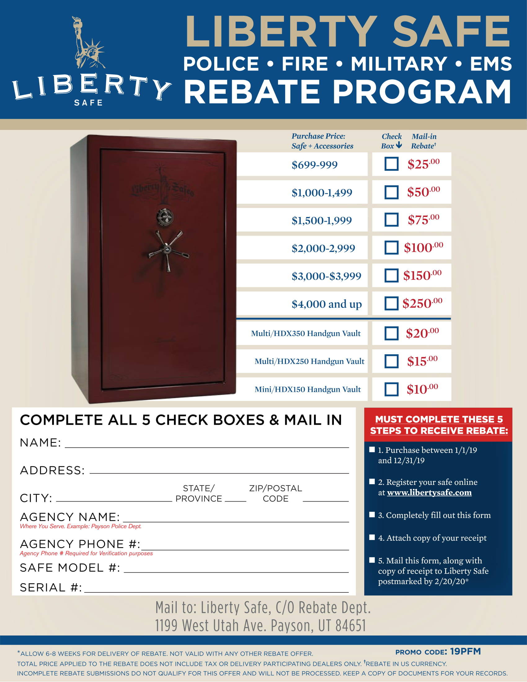 Liberty Rebate