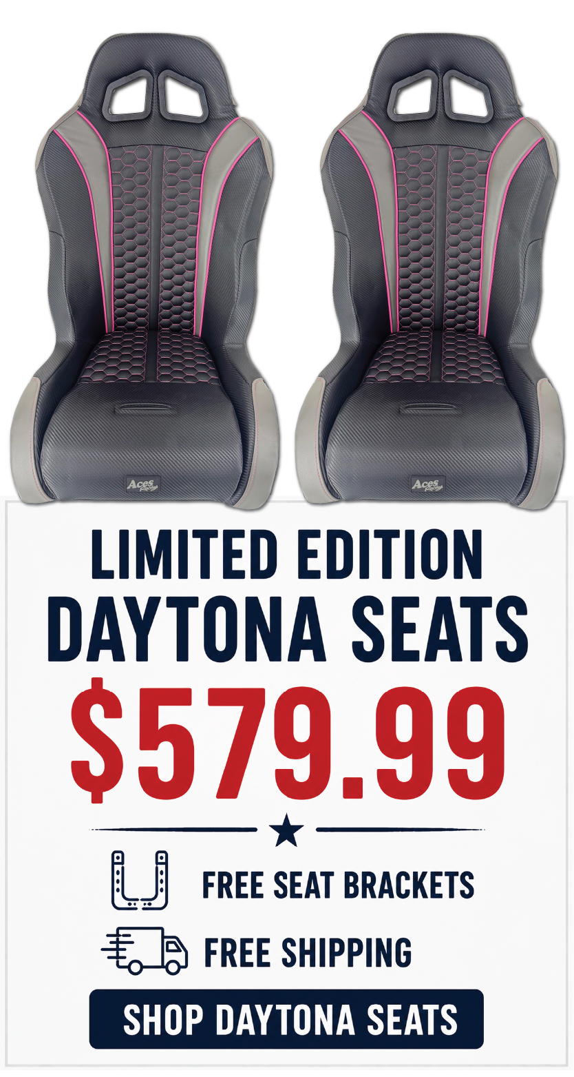 Limited edition Daytona seats for sale at $579.99 with free shipping.