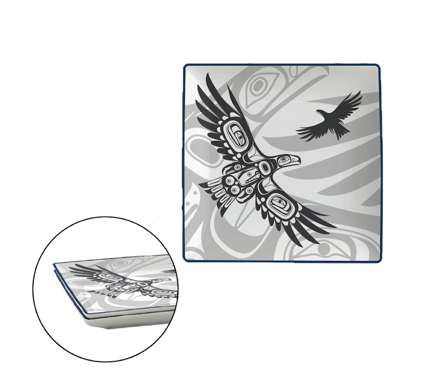 Soaring Eagle — Appetizer Plates (Set of 2)