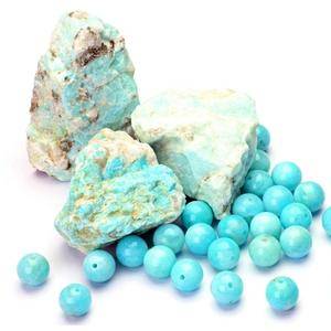 Amazonite Chunks and Beads