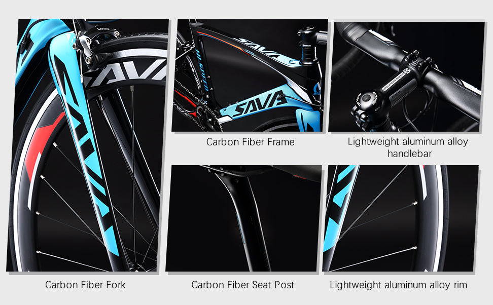T800 carbon fiber frame -sava warwind3.0 carbon road bike