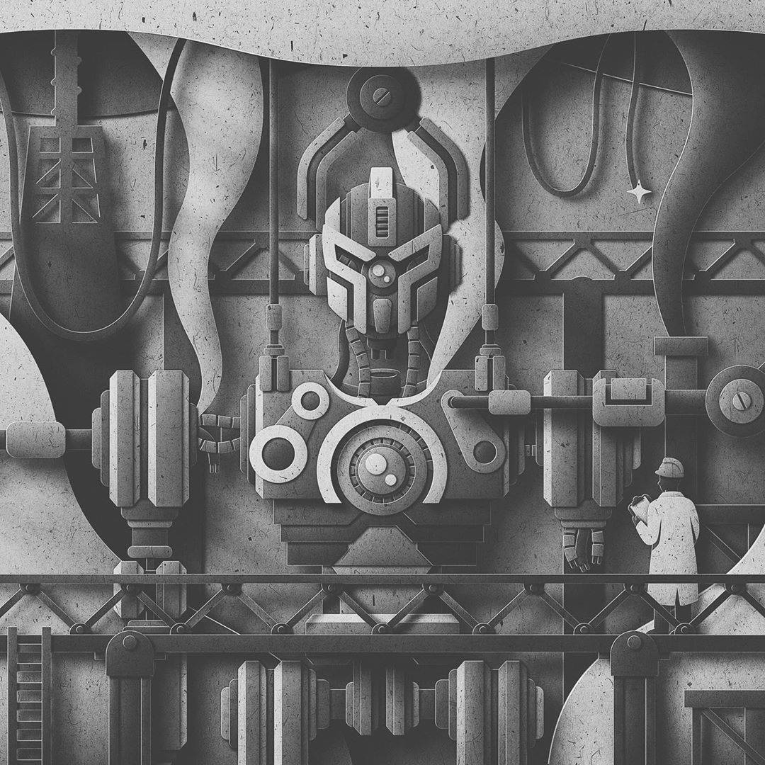 Robot illustration by Michael Fugoso