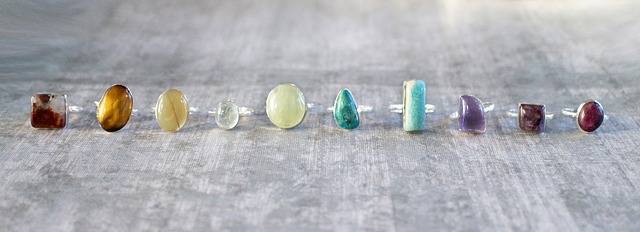 Different color gemstone rings - That Ring Shop