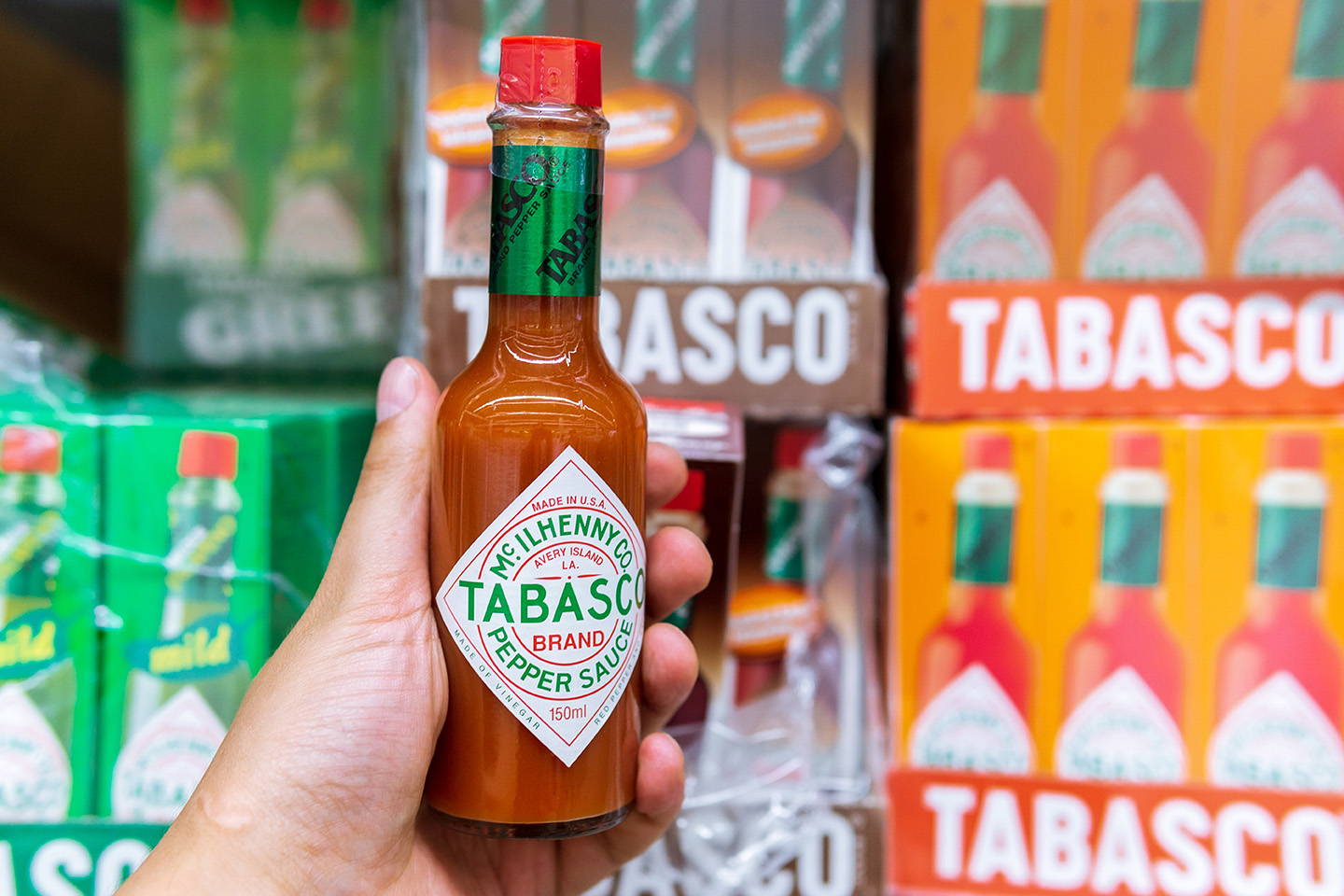 Tabasco Sauce Bottle