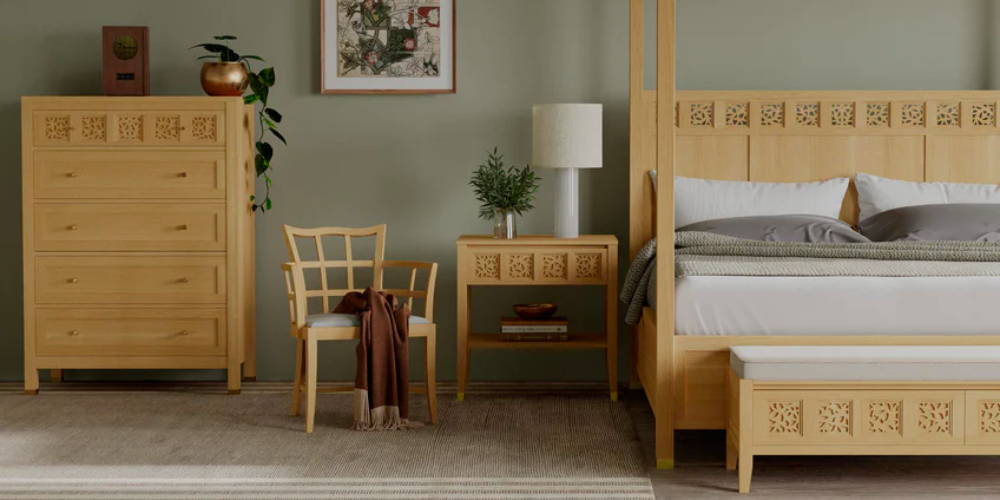 Custom bedroom furniture by Stickley