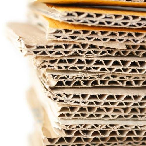 recycled corrugated pads for artwork protection
