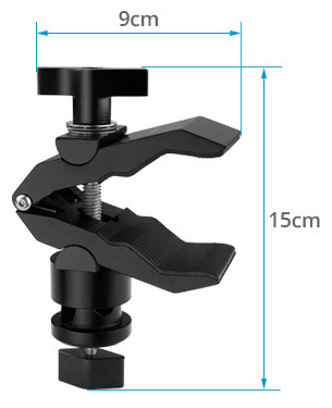 Proaim Snaprig Super Clamp Pro with Grip Joint | Fits 50mm Speed Rails/Scaffold Tubes