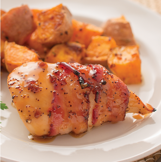 bacon & vidalia bayou chicken recipe