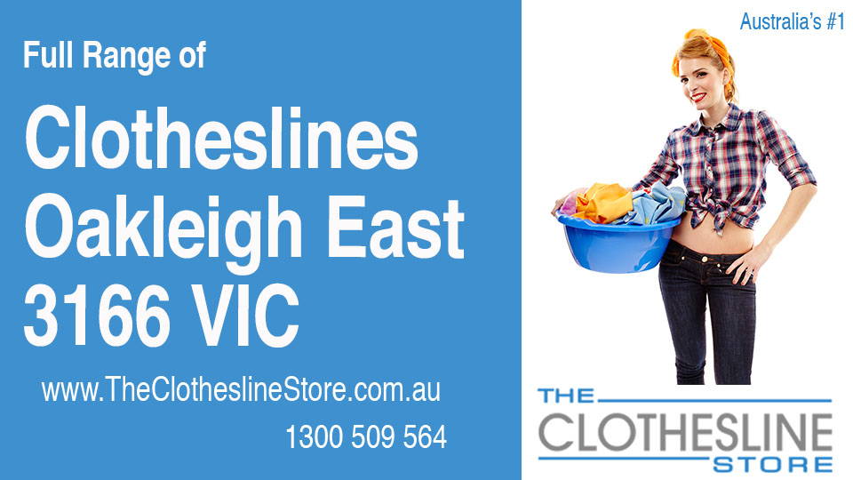 New Clotheslines in Oakleigh East Victoria 3166
