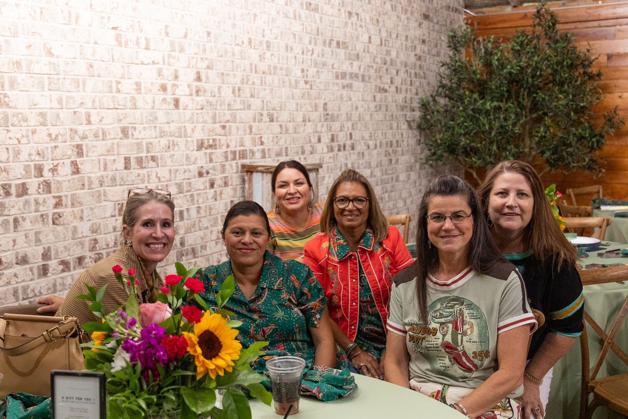 A group of our stellar employees enjoying each others company.