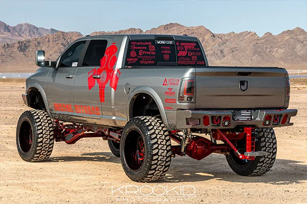Installed Shocker S6 544K Nightmare Edition components on Anthony's 2017 Dodge Ram 2500