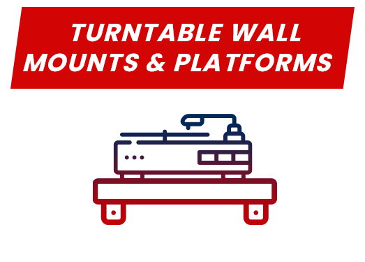 Turntable Wall Mounts & Platforms