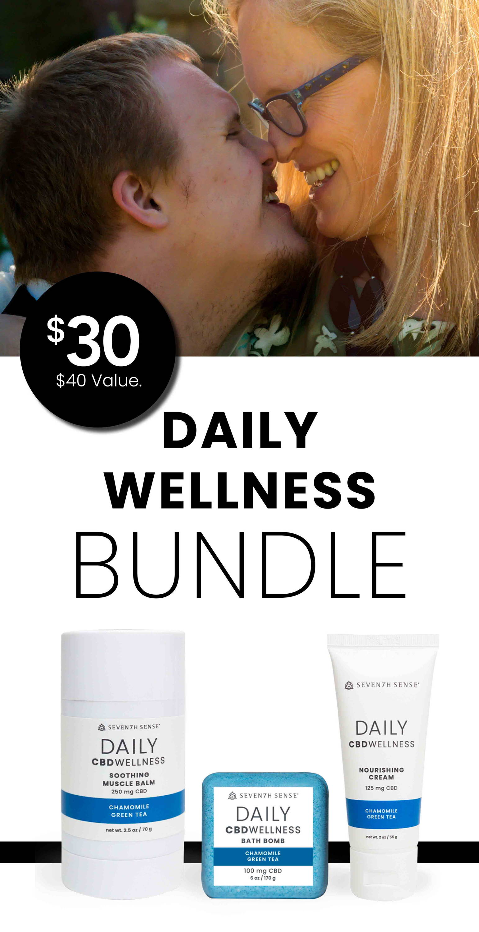 Daily Wellness Bundle $30. $40 Value.
