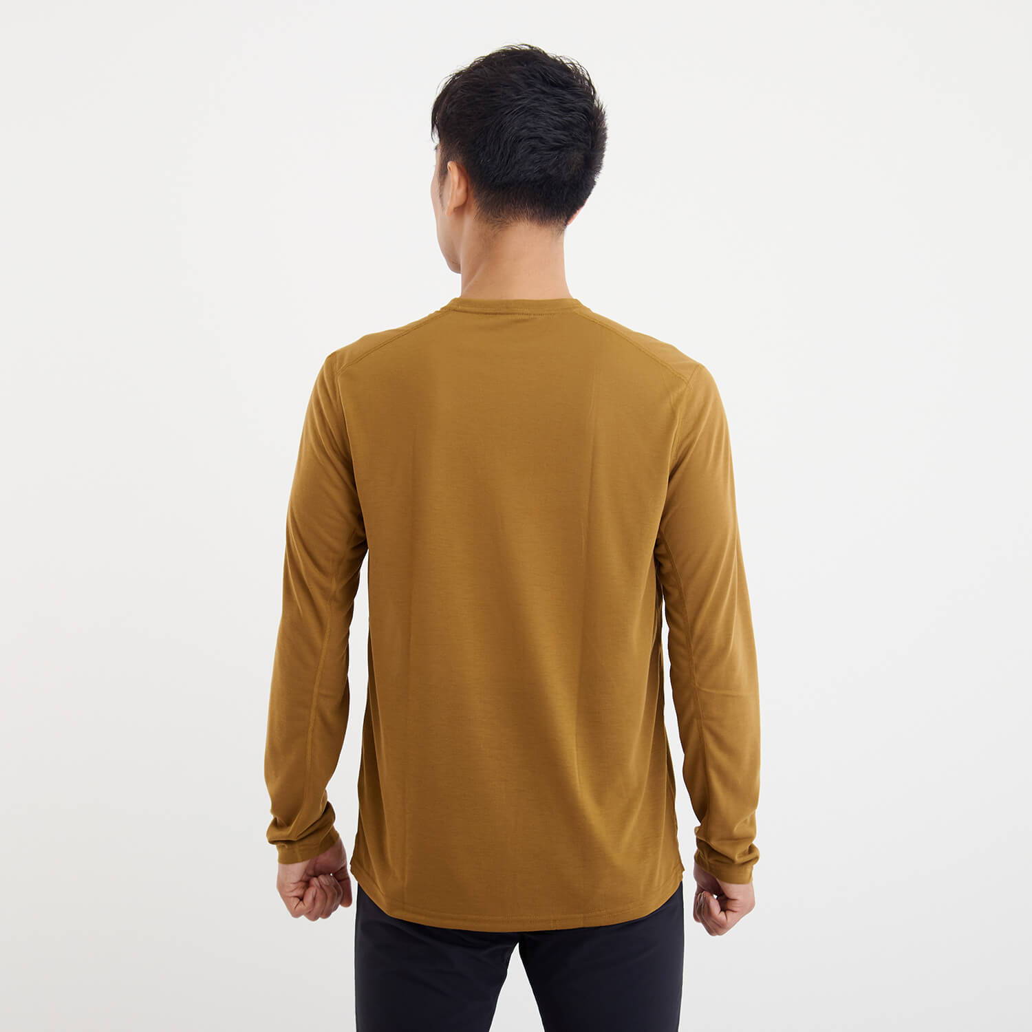 patagonia（パタゴニア）/キャプリーンクール ロングスリーブトレイルシャツ/ブラウン/MENS
