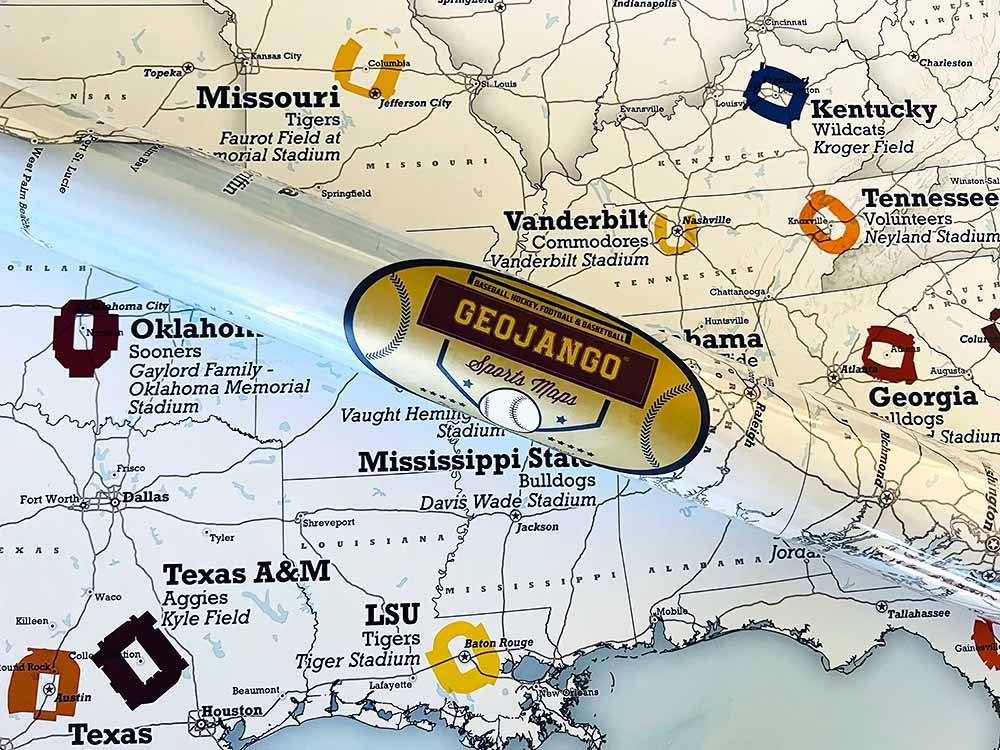 SEC Map print