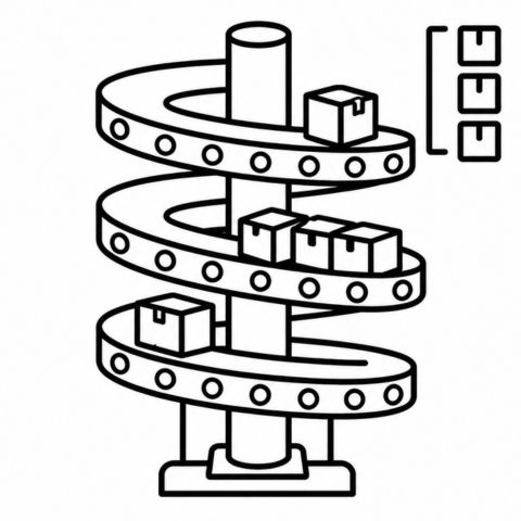 Spiral Accumulation Conveyor