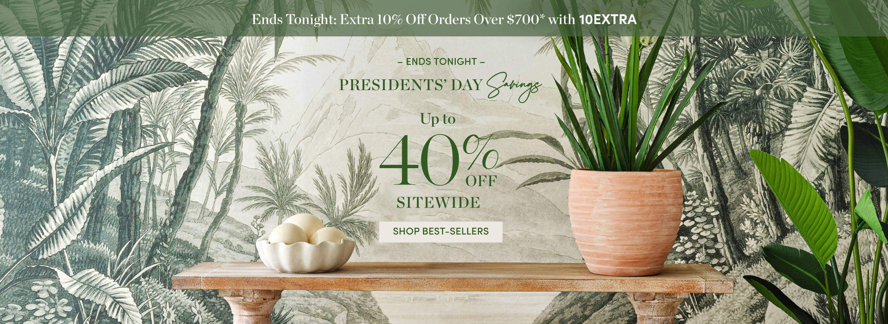 Presidents' Day Savings Up to 40% Off Sitewide Shop Best-Sellers