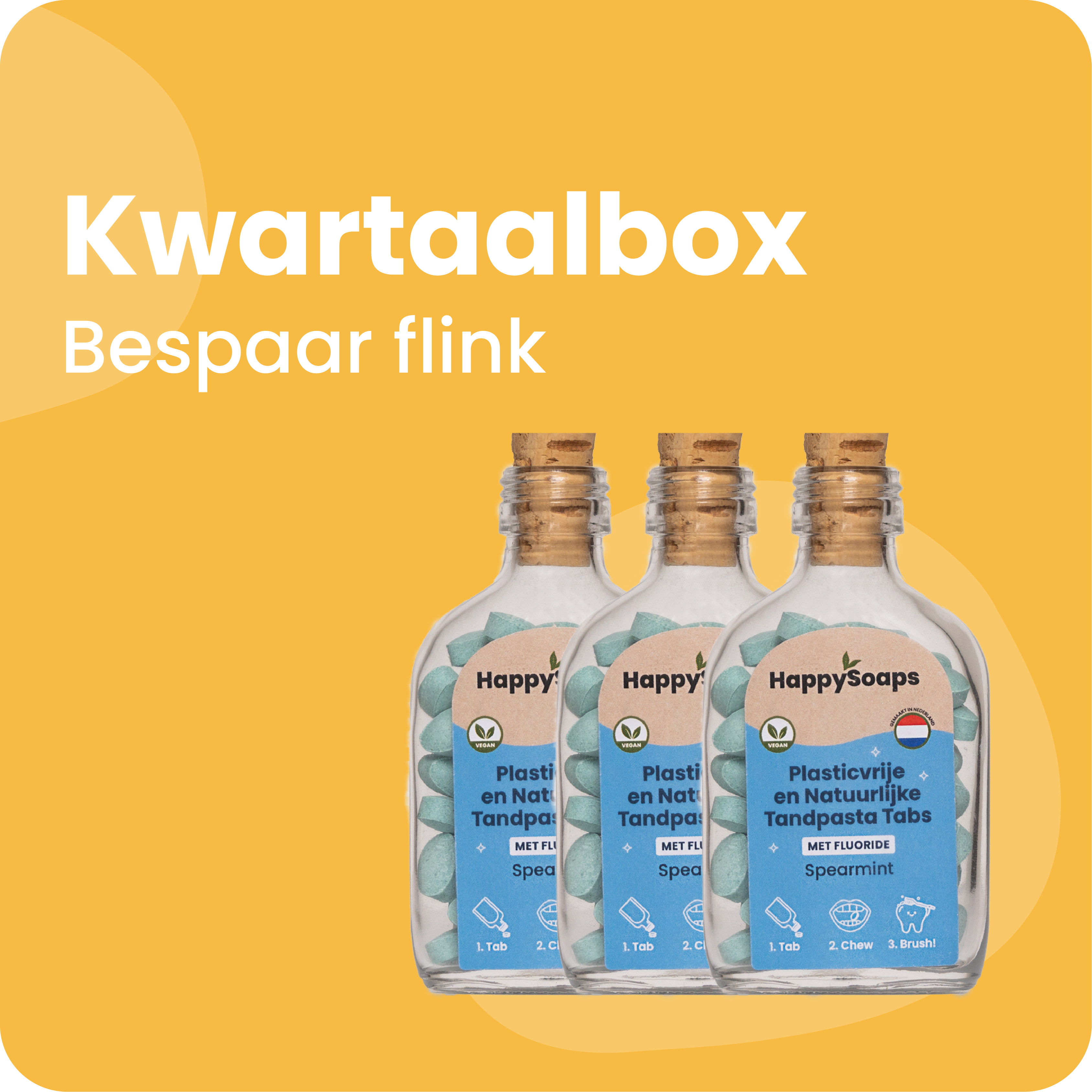 maandbox kwartaalbox bespaar flink tandpasta tabs