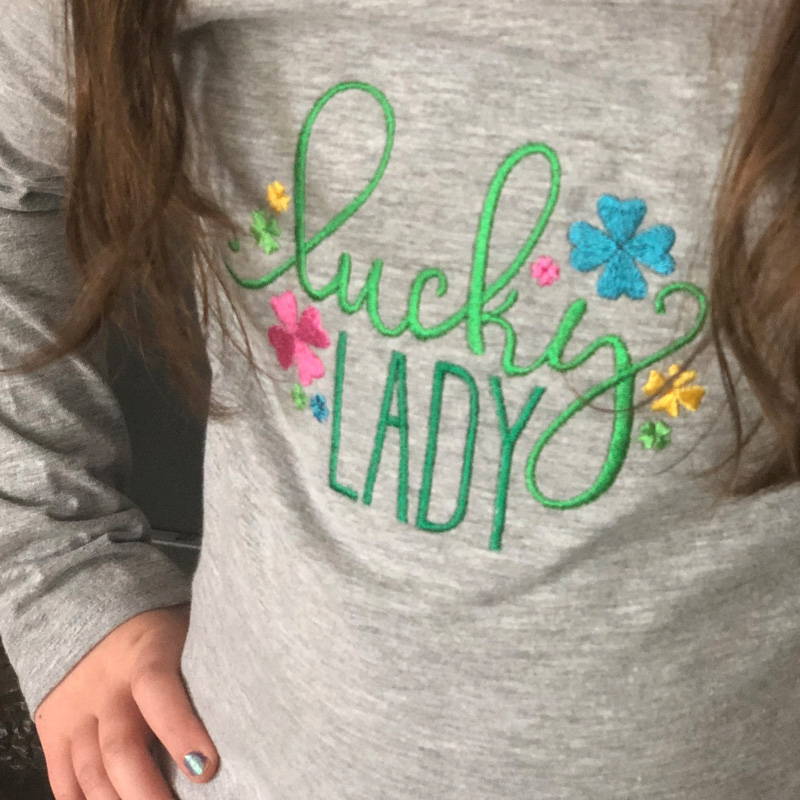 BLOG PROJECT - Lucky Lady T-shirt
