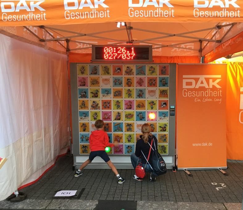 T-Wall am DAK Messestand